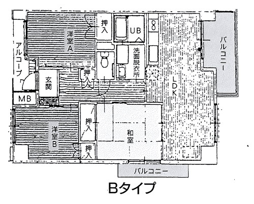 間取り図B