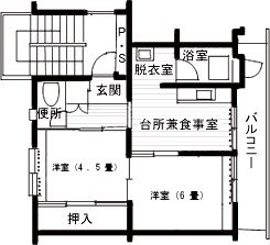 間取り図(洋)