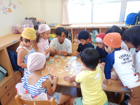 中学生との交流