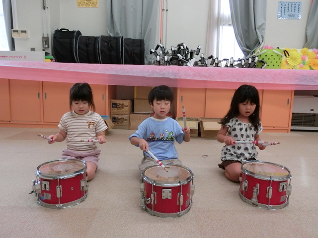 ８月マーチング