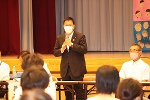 増穂小学校対話集会