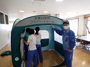富士川町総合防災訓練