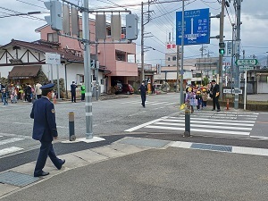 児童生徒見守り活動