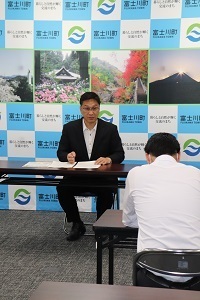 定例記者会見