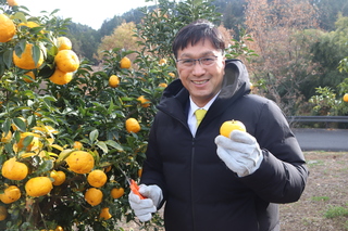 12.13ゆず収穫体験1