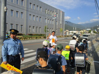 8.29登校見守り