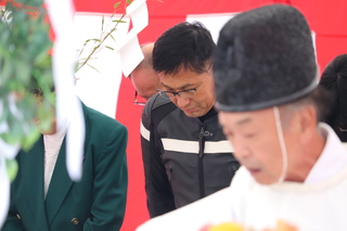 【機種依存文字】望月町長オートバイ神社（道の駅富士川）にて