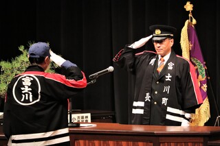 表彰のようす 表彰のようす