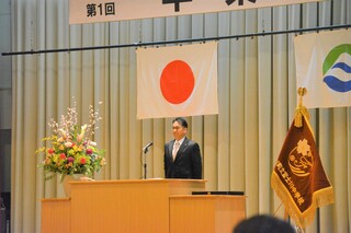 富士川中学校卒業式2