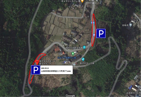 駐車場の図