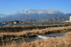 櫛形山遠景