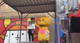 ゆずにゃんPRステージ
