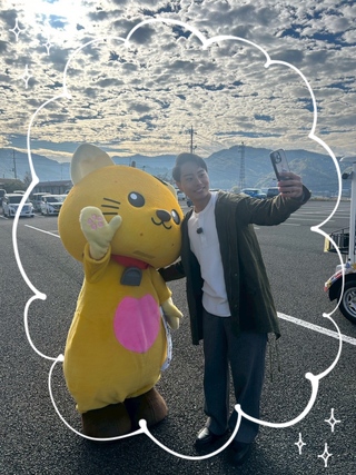 安福太郎さんとツーショット