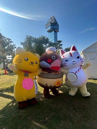 ゆずにゃんと友好都市キャラ戯れ2