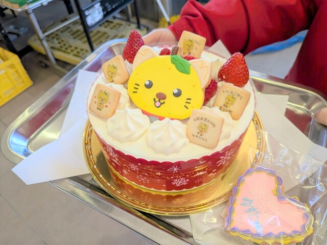 ゆずにゃんの誕生日ケーキ